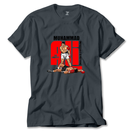 Muhammad Ali The Greatest Renkli Tişört