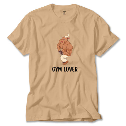 Gym Love Boğa Renkli Tişört