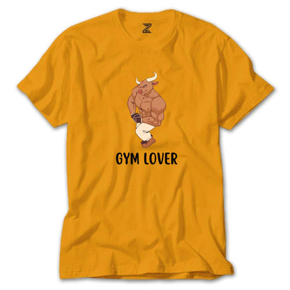 Gym Love Boğa Renkli Tişört