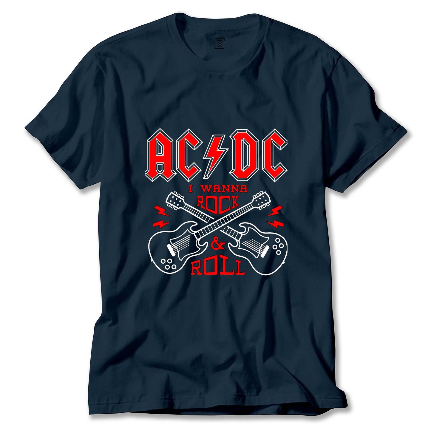 Ac Dc Wanna Renkli Tişört