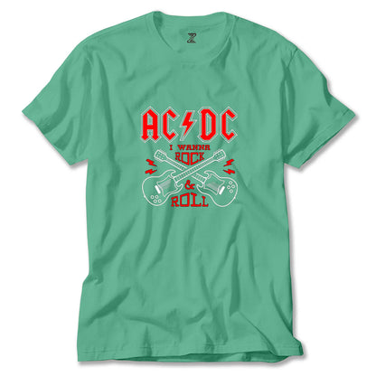 Ac Dc Wanna Renkli Tişört