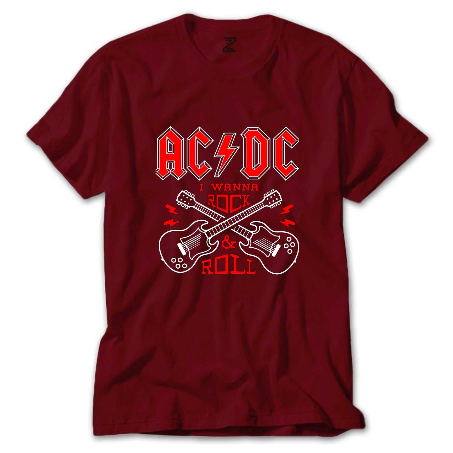 Ac Dc Wanna Renkli Tişört