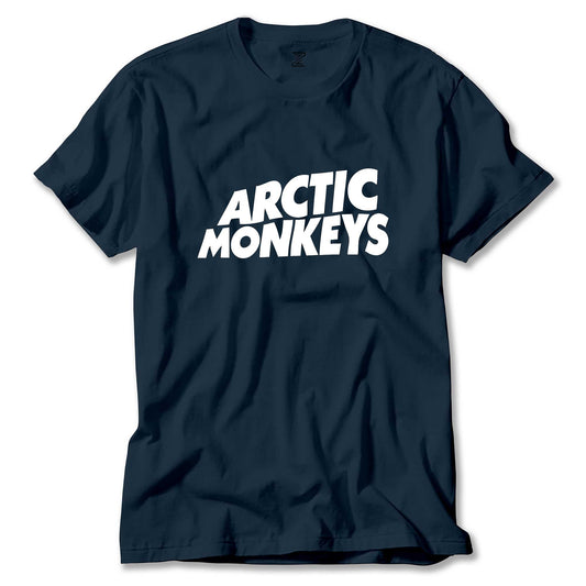 Artic Monkeys White Logo Renkli Tişört