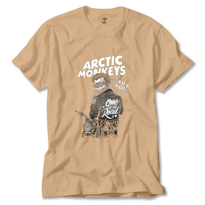 Artic Monkeys Skull Rider Renkli Tişört