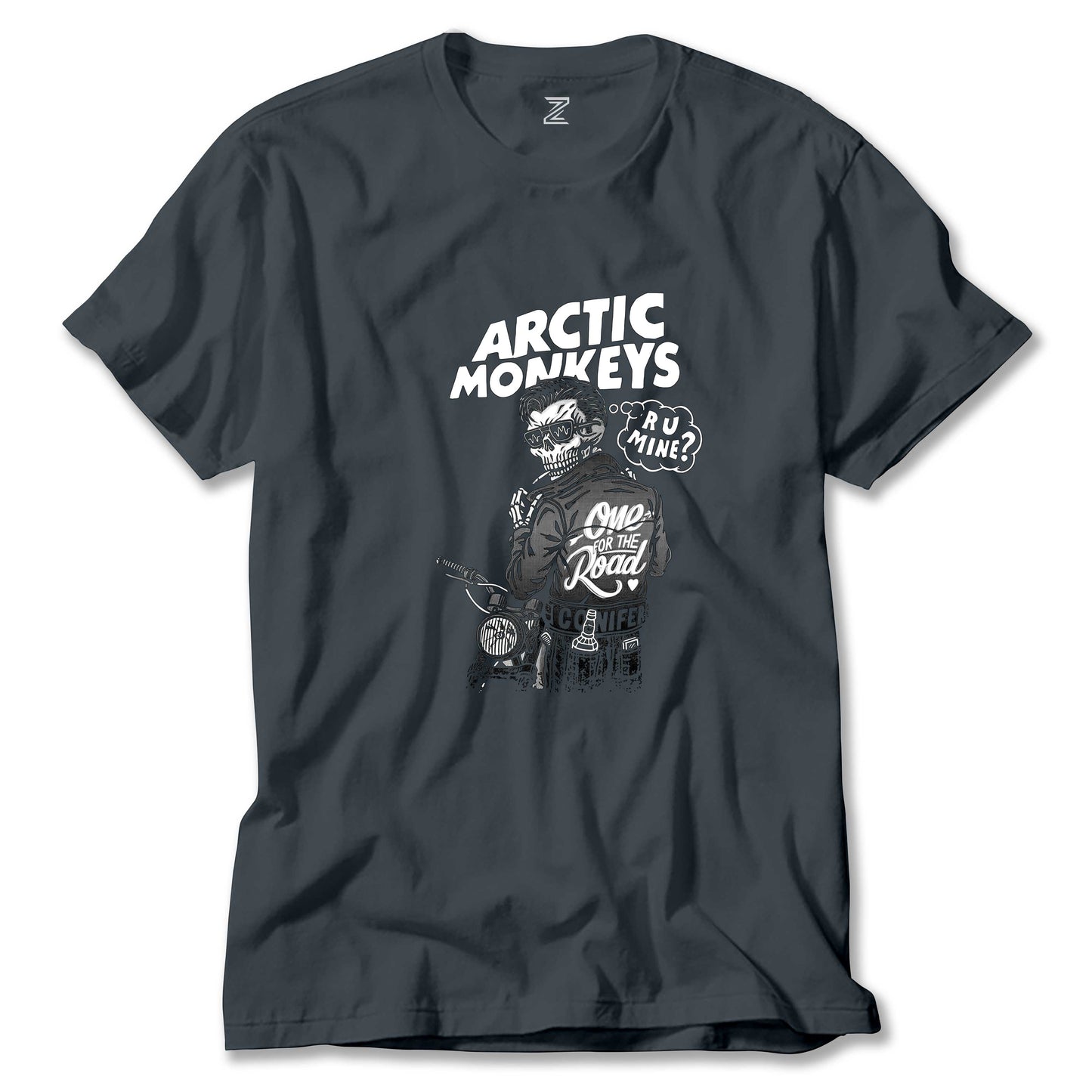 Artic Monkeys Skull Rider Renkli Tişört