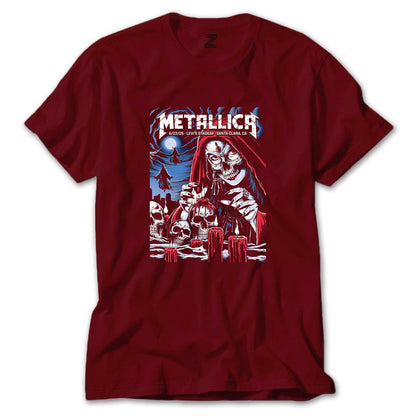 Metallica 2025 Tour Renkli Tişört
