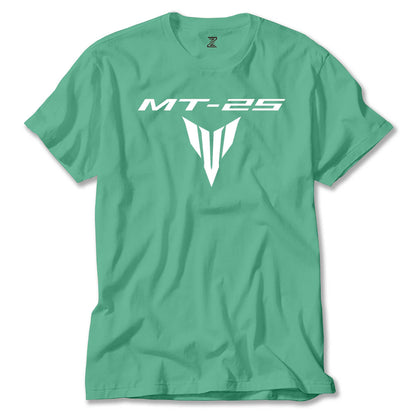 Yamaha MT25 White Logo Renkli Tişört