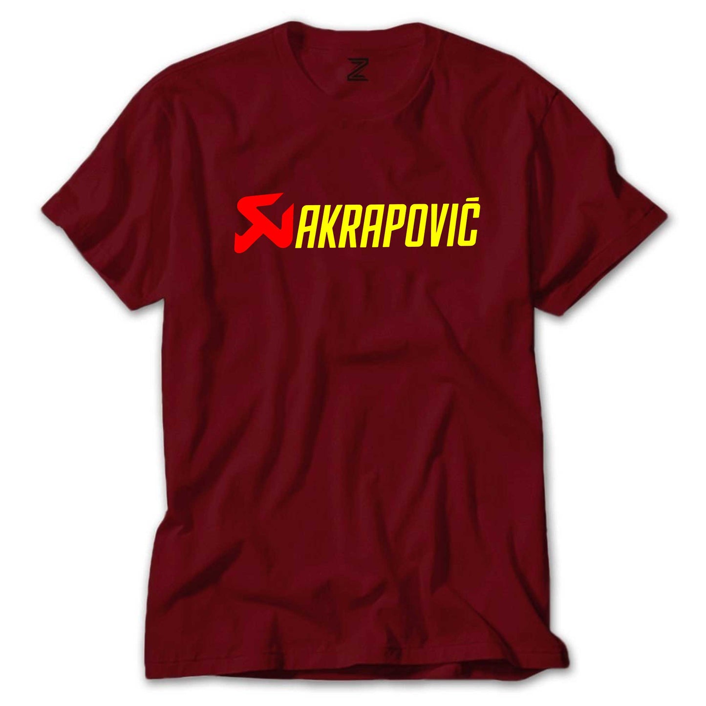 Akrapovic Logo Text Renkli Tişört