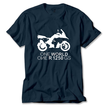 ONE World 1250GS White Renkli Tişört