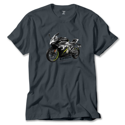 CFMOTO 250SR And Text Renkli Tişört