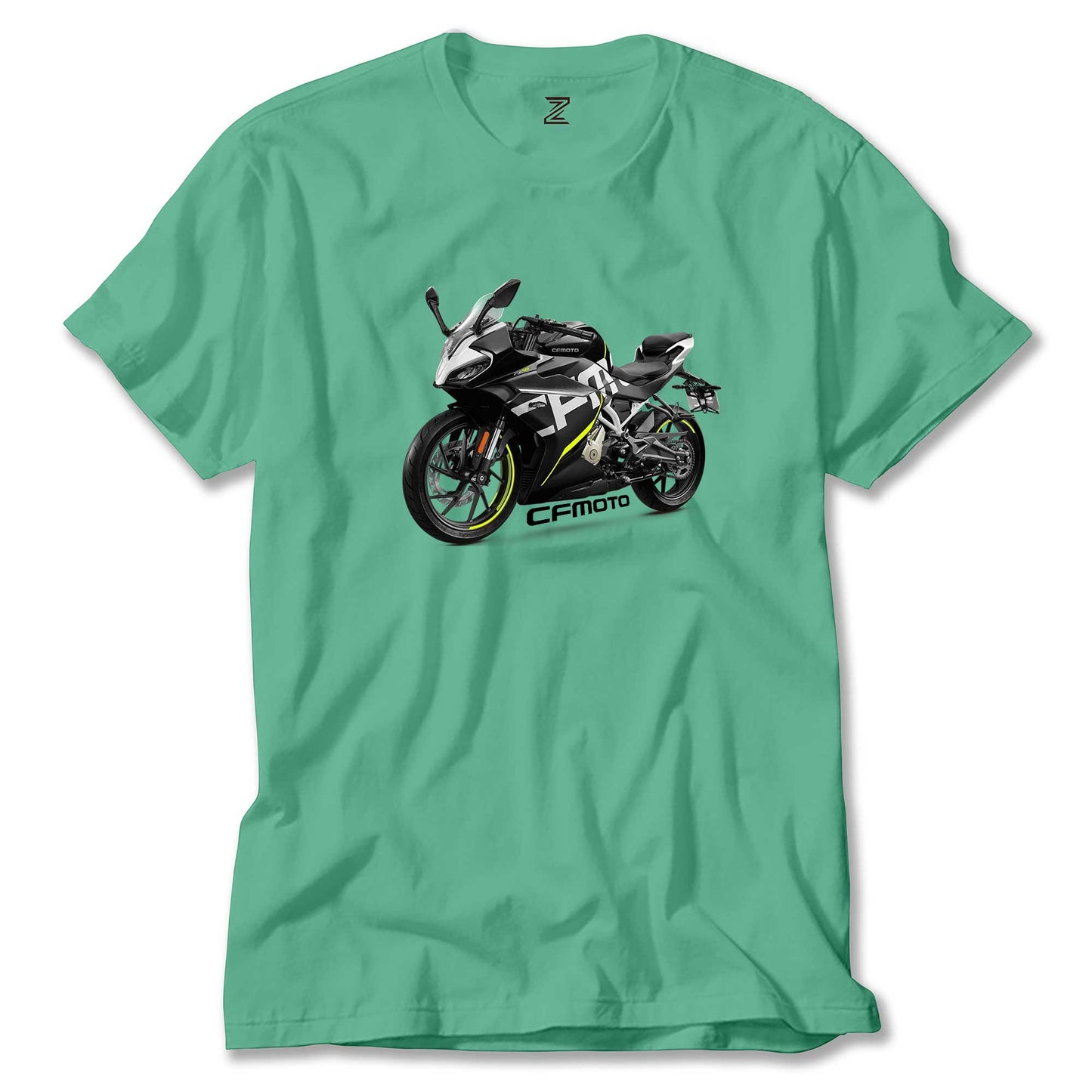 CFMOTO 250SR And Text Renkli Tişört