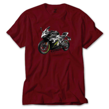 CFMOTO 250SR And Text Renkli Tişört