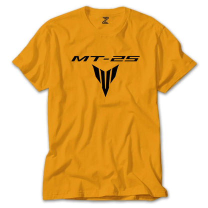 Yamaha MT 25 Black Logo Renkli Tişört