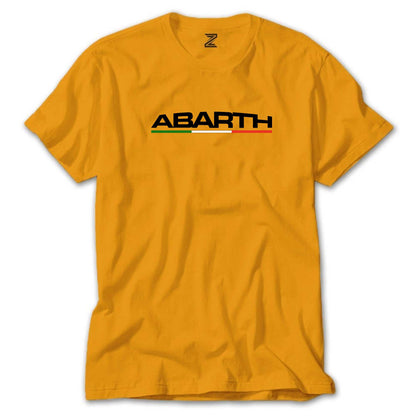 Abarth Text İtalya Renkli Tişört