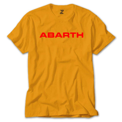 Abarth Text Line Renkli Tişört