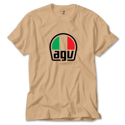 Agv Logo Renkli Tişört