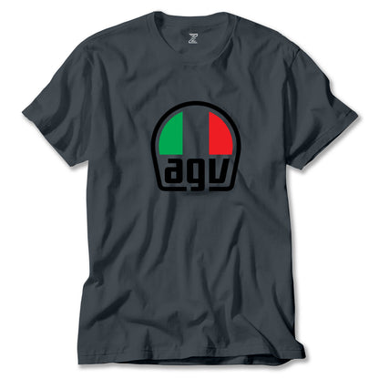 Agv Logo Renkli Tişört