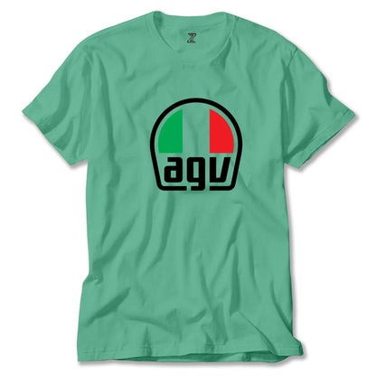 Agv Logo Renkli Tişört