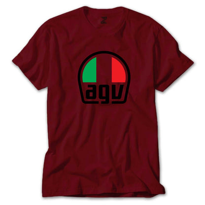 Agv Logo Renkli Tişört