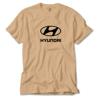 Hyundai Black Logo Renkli Tişört