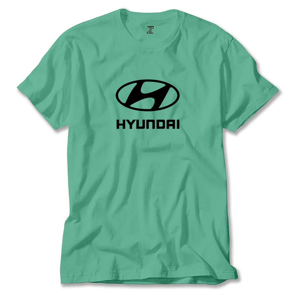 Hyundai Black Logo Renkli Tişört