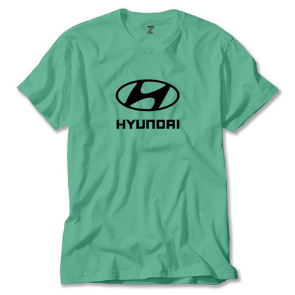 Hyundai Black Logo Renkli Tişört