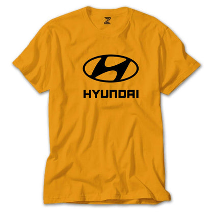 Hyundai Black Logo Renkli Tişört