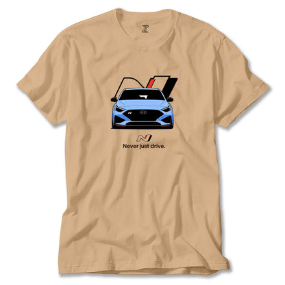 Hyundai İ20N Never Just Drive Renkli Tişört