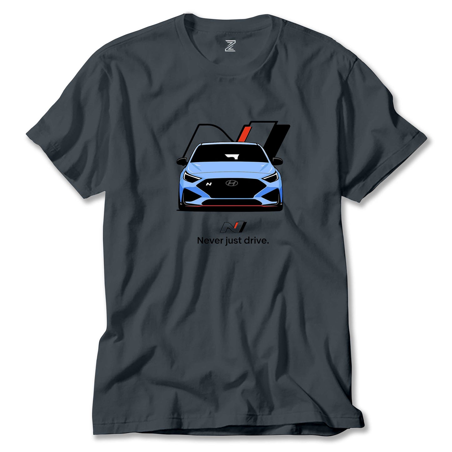 Hyundai İ20N Never Just Drive Renkli Tişört