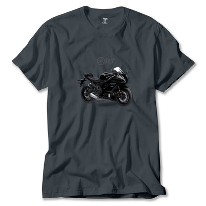 Yamaha R7 Black Renkli Tişört