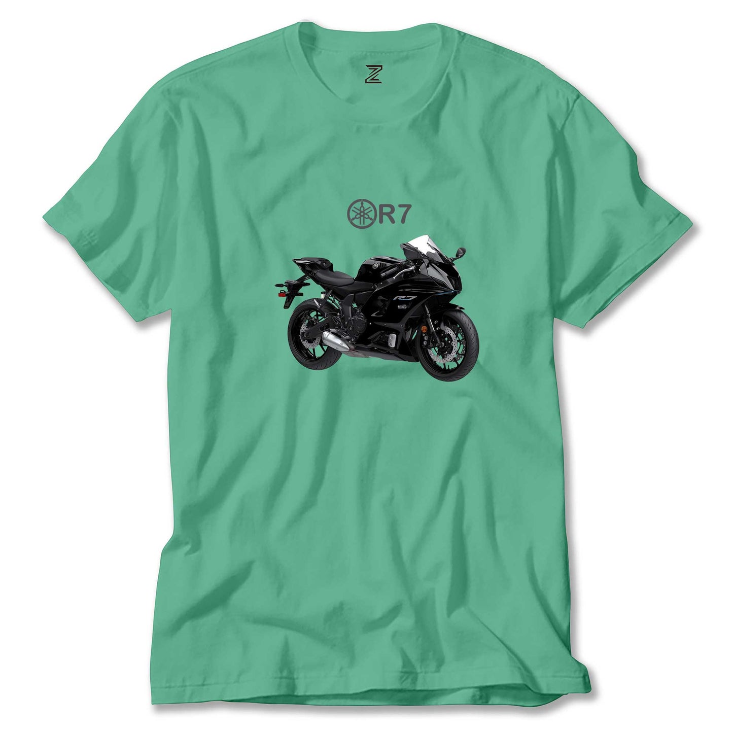 Yamaha R7 Black Renkli Tişört