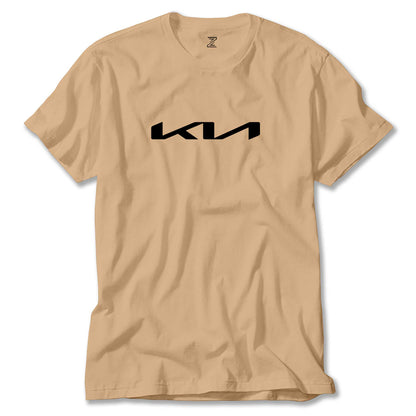 Kia New Logo Black Renkli Tişört