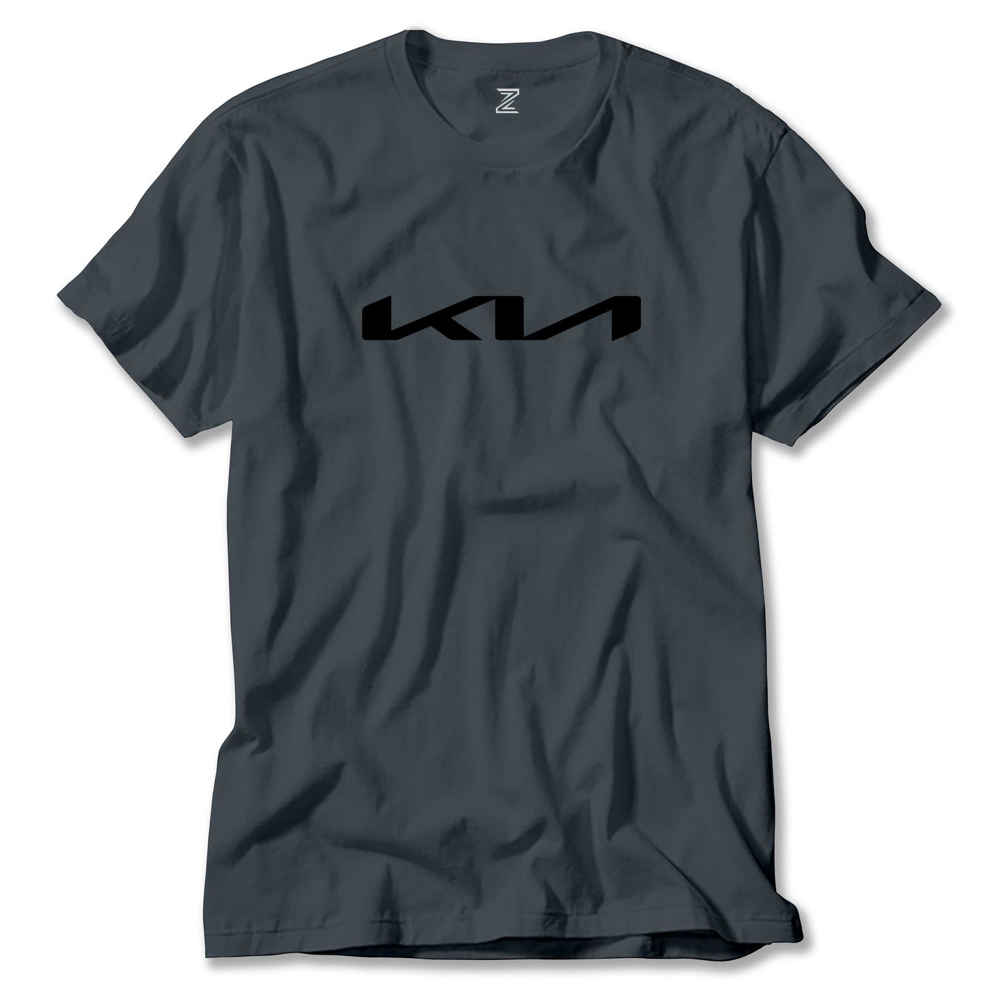 Kia New Logo Black Renkli Tişört