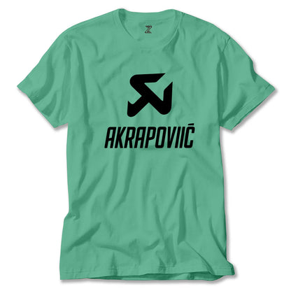 Akrapovic Black Logo Renkli Tişört