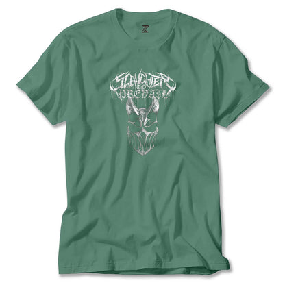 Slaughter To Prevail Silvermask Text Renkli Tişört