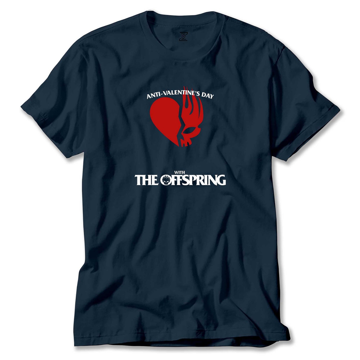The Offspring Anti Valentine's Day Renkli Tişört
