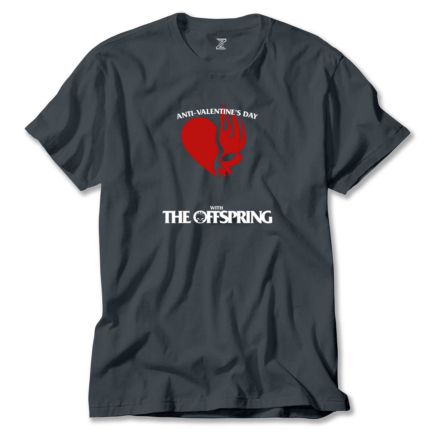 The Offspring Anti Valentine's Day Renkli Tişört