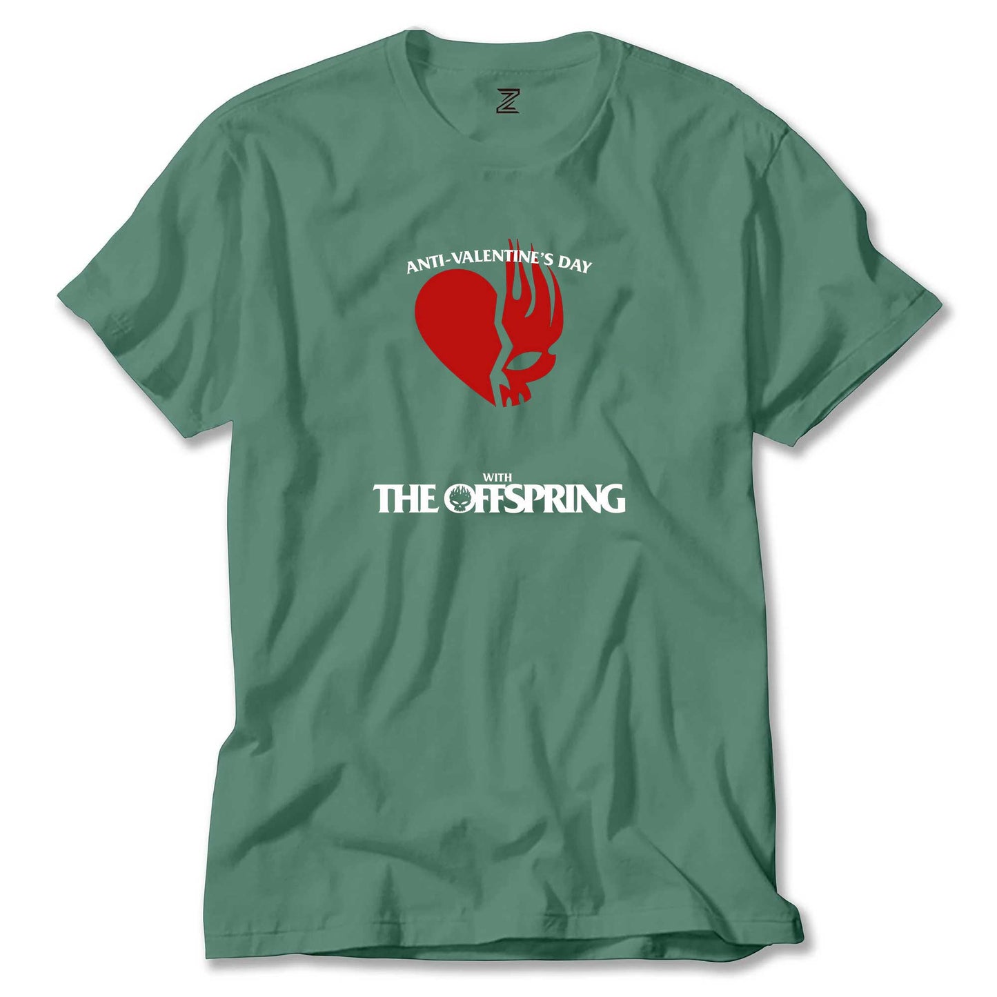 The Offspring Anti Valentine's Day Renkli Tişört