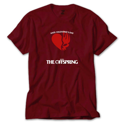 The Offspring Anti Valentine's Day Renkli Tişört