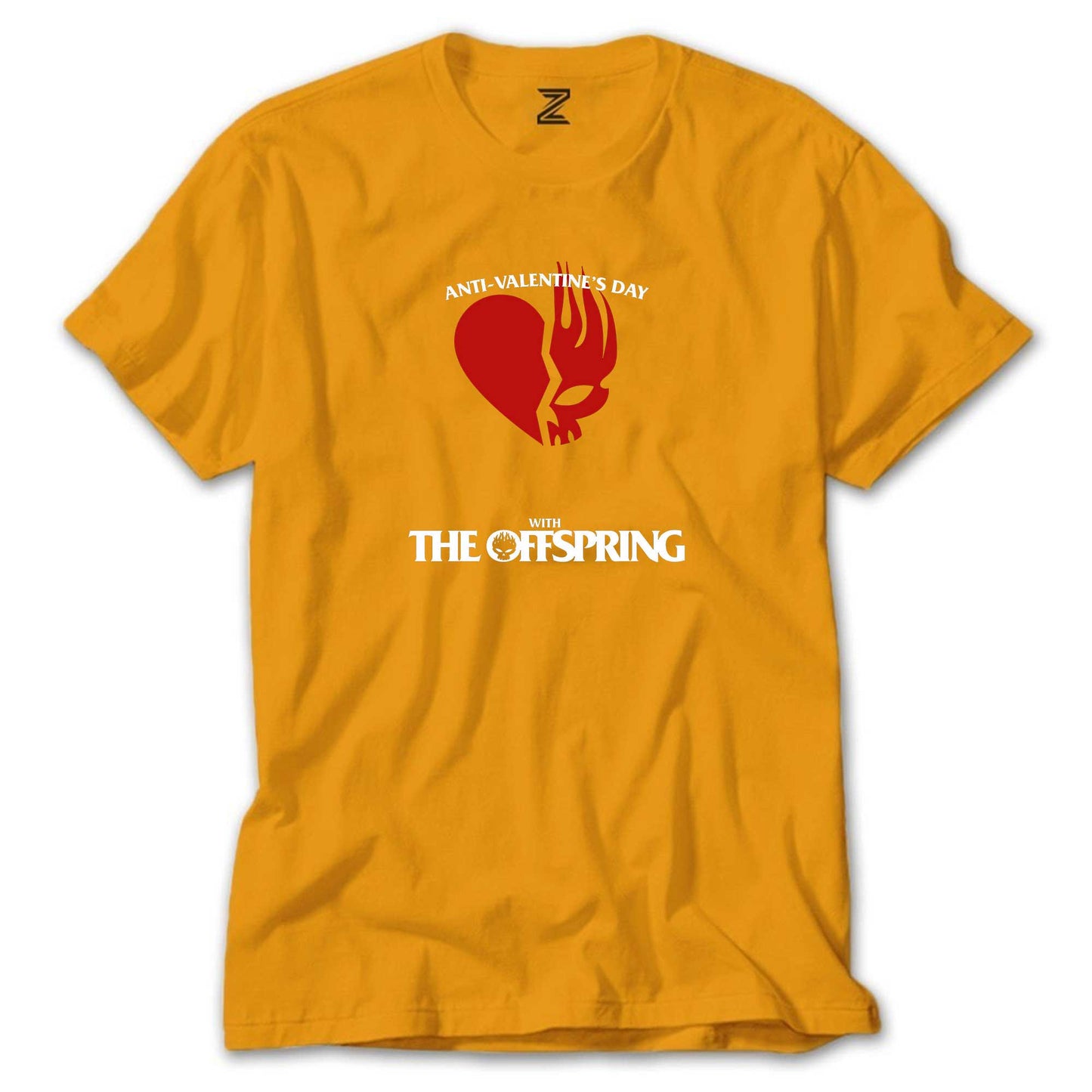 The Offspring Anti Valentine's Day Renkli Tişört