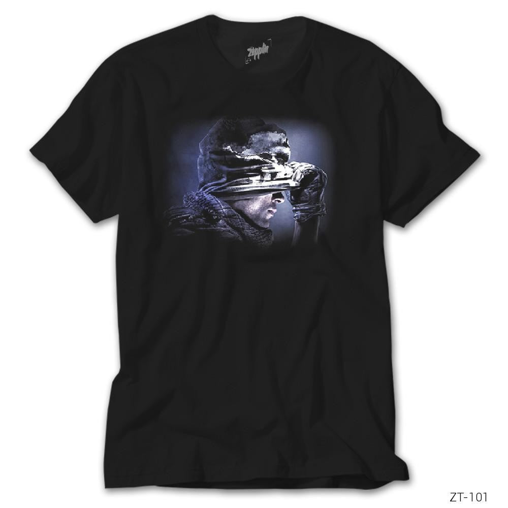 Crows Gate Call of Duty Ghosts Siyah Tişört