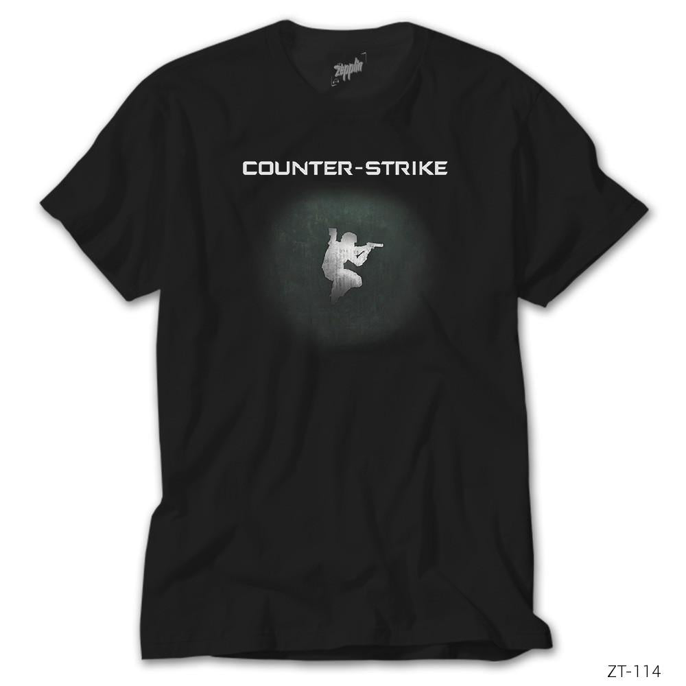 Crows Gate Counter Strike Siyah Tişört
