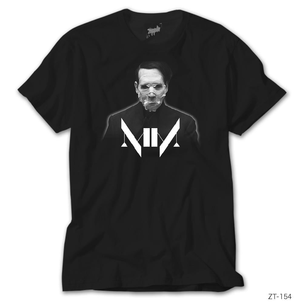 CrowsGate Marilyn Manson Icon Siyah Tişört