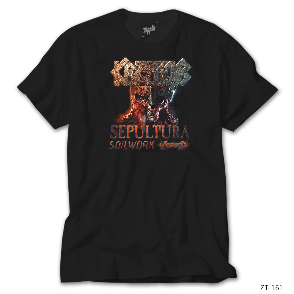 CrowsGate Kreator Tour 2017 Siyah Tişört
