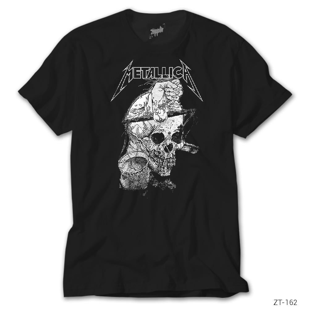 CrowsGate Metallica Chaos Siyah Tişört