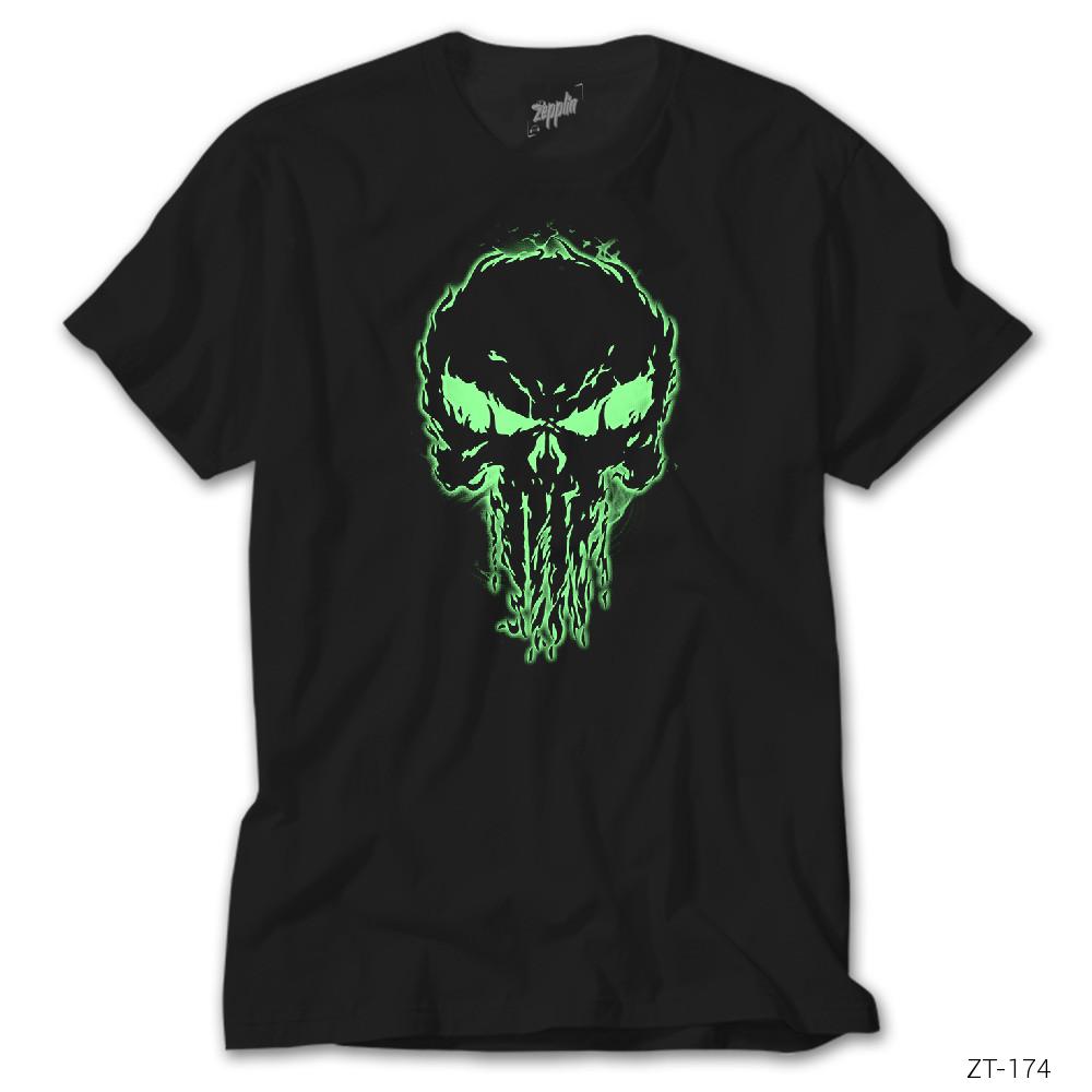 CrowsGate Punisher Green Siyah Tişört
