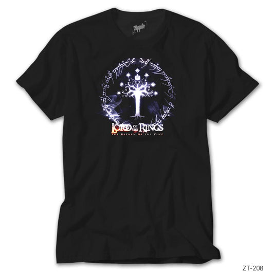 Lord Of The Rings Kings Siyah Tişört