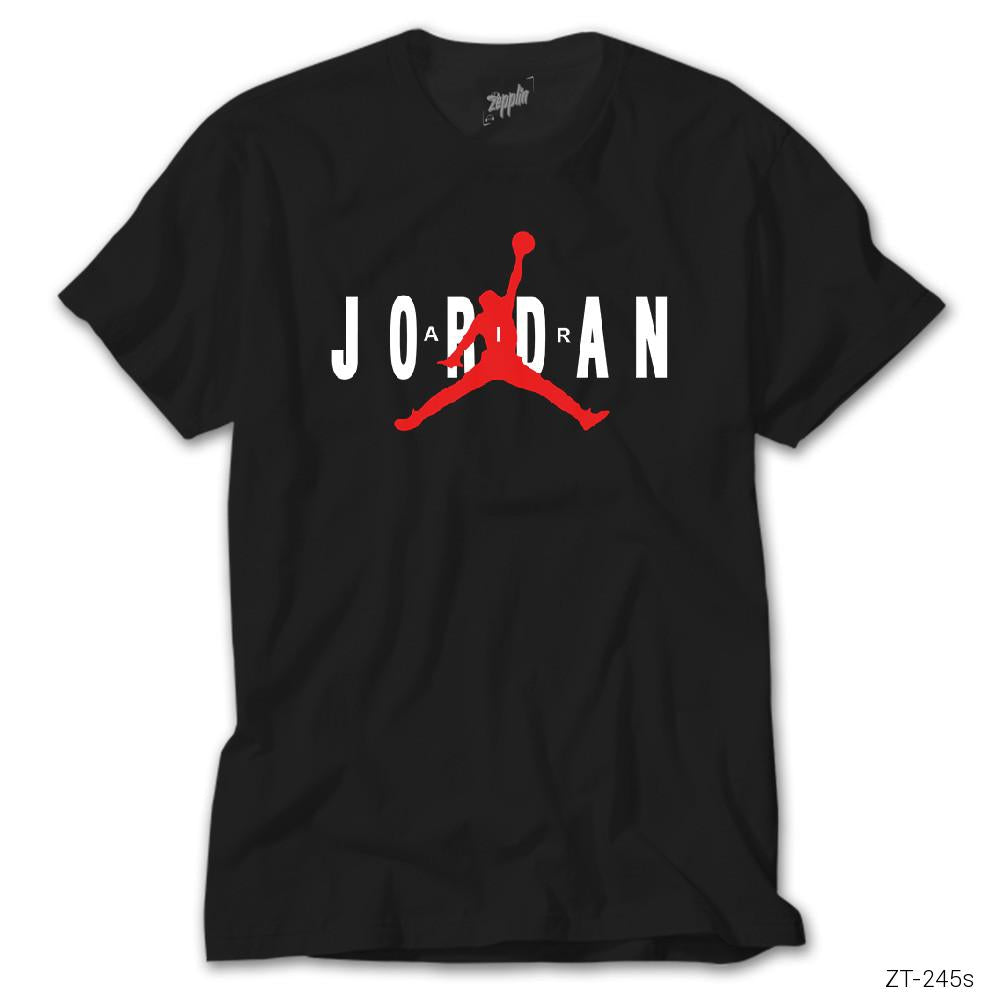 Crows Gate Air Jordan Classic Siyah Tişört