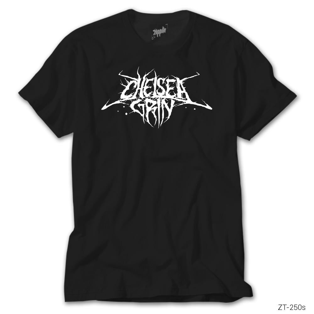 Crows Gate Chelsea Grin Logo Siyah Tişört