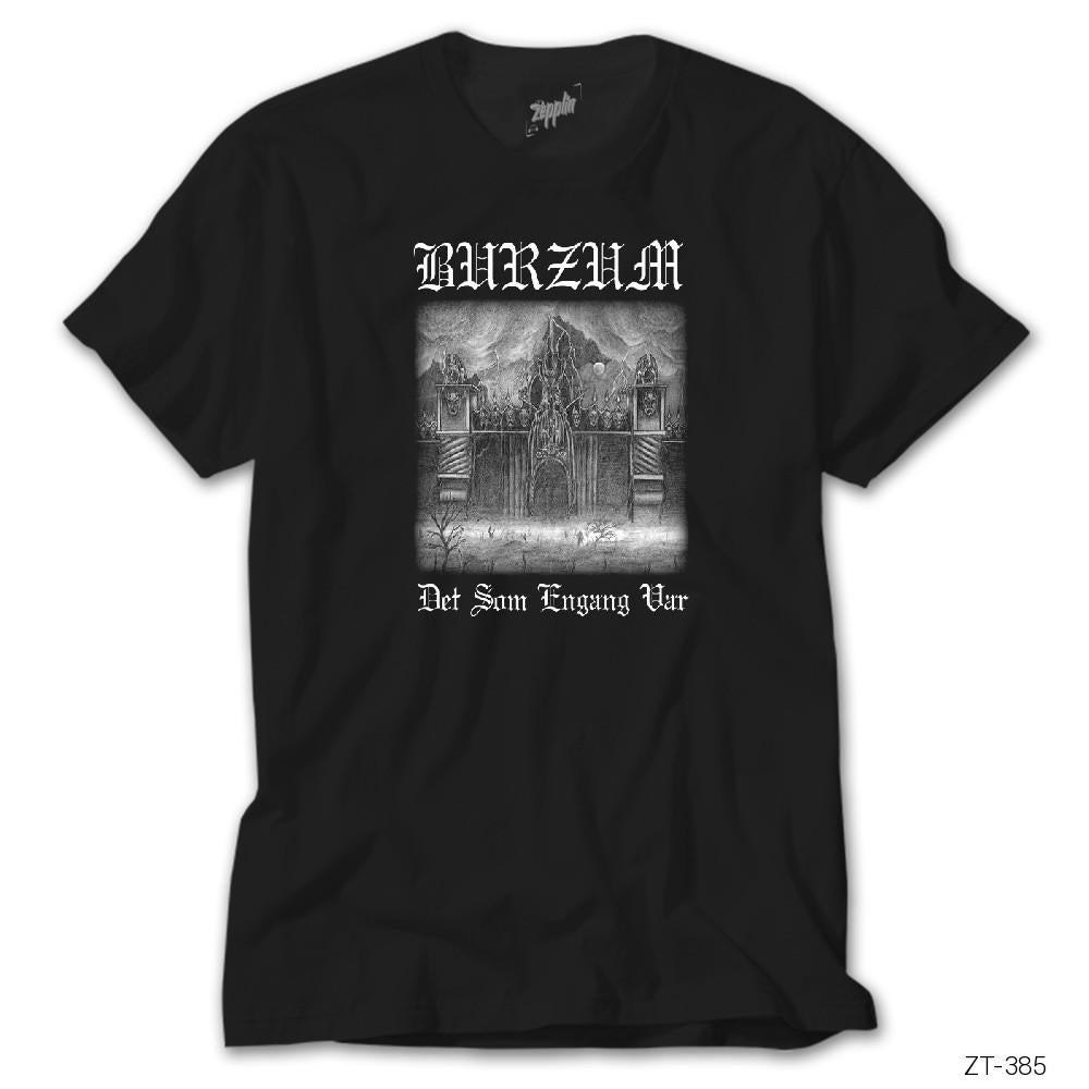 Crows Gate Burzum Det Som Engang Var Siyah Tişört